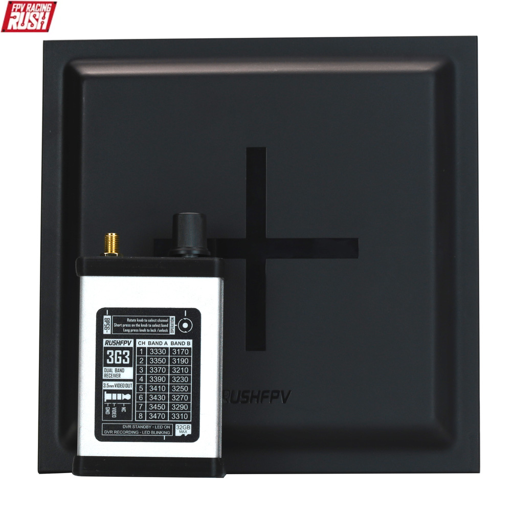 RUSHFPV 3.3G 2W VTX Transmitte - Drone Receiver avaliação e preço