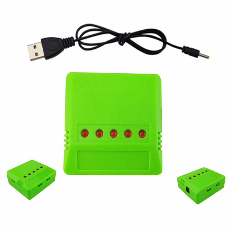 5PCS Cables And 1X 5 In 1 USB  - Drone Charger avaliação e preço