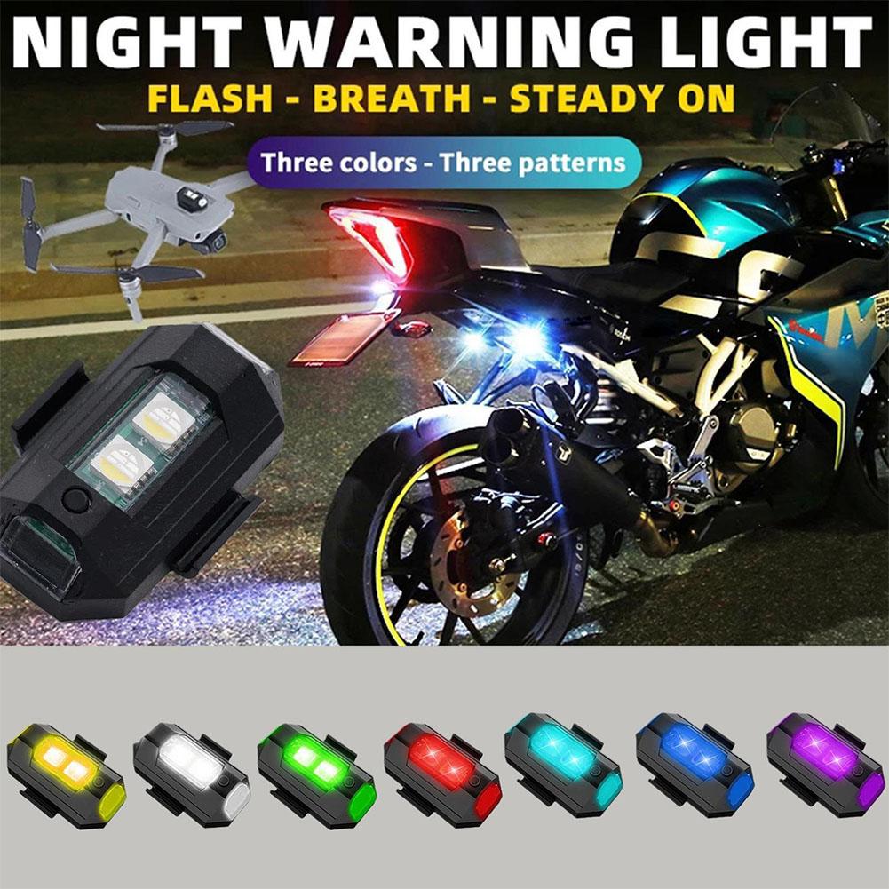 2PCS Mini LED Strobe Lights De - Drone Led Light avaliação e preço