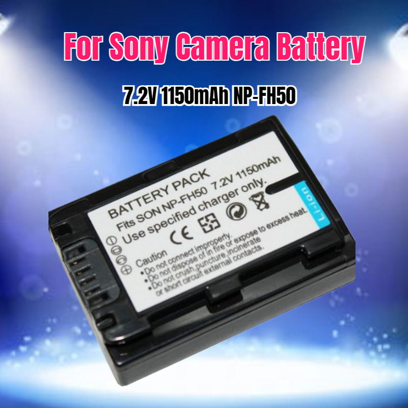 7.2V 1150mAh NP-FH50 Camera Ba - Drone Camera avaliação e preço