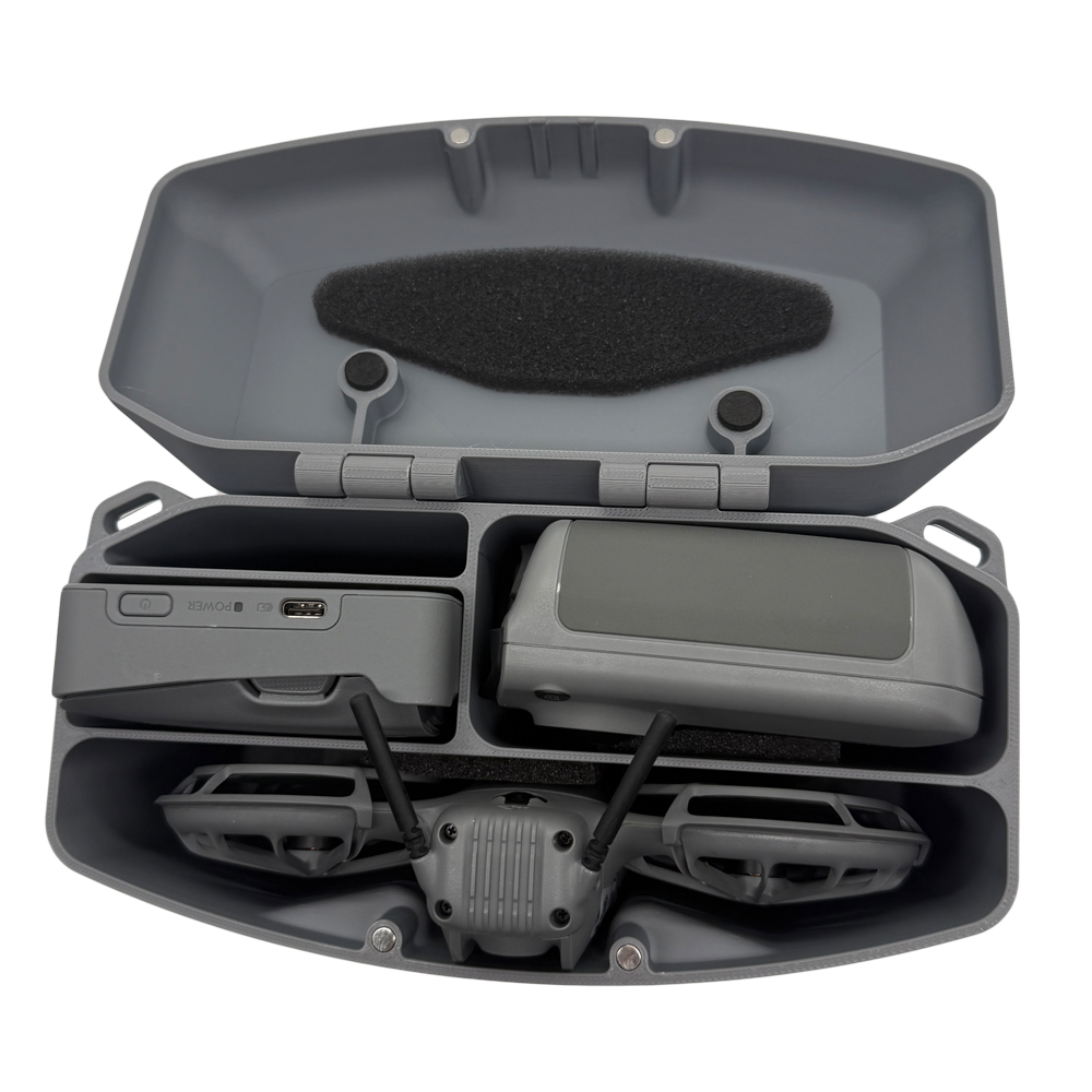 for DJI Neo 2 3D Printed Box w - Drone Battery Strap avaliação e preço