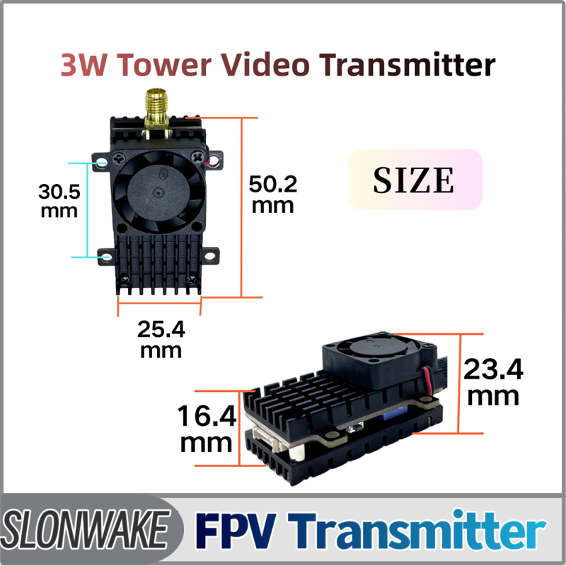 SLONWAKE 5.8G 3000mW Simulatio - Drone Frame avaliação e preço