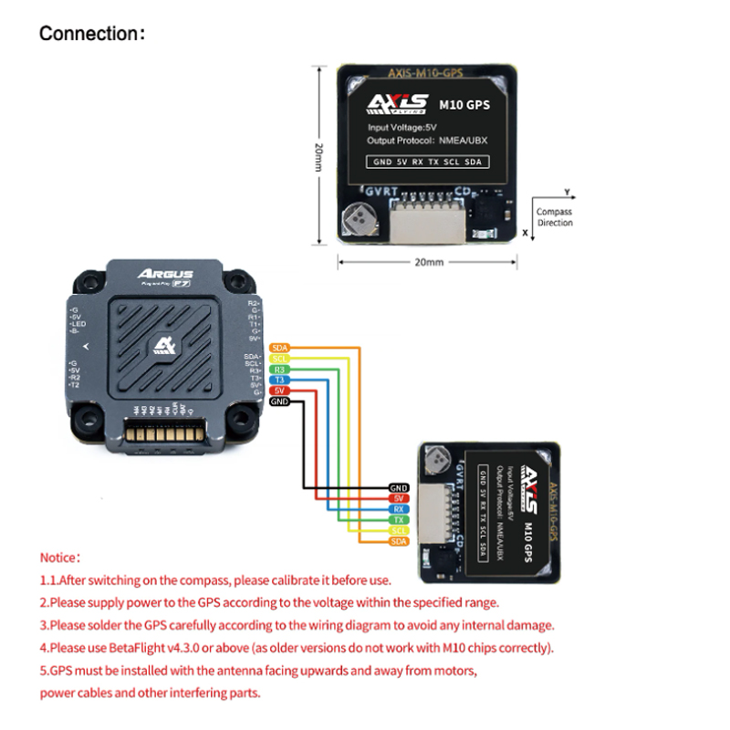 Axisflying M10 GPS Module Buil - Drone Compass avaliação e preço