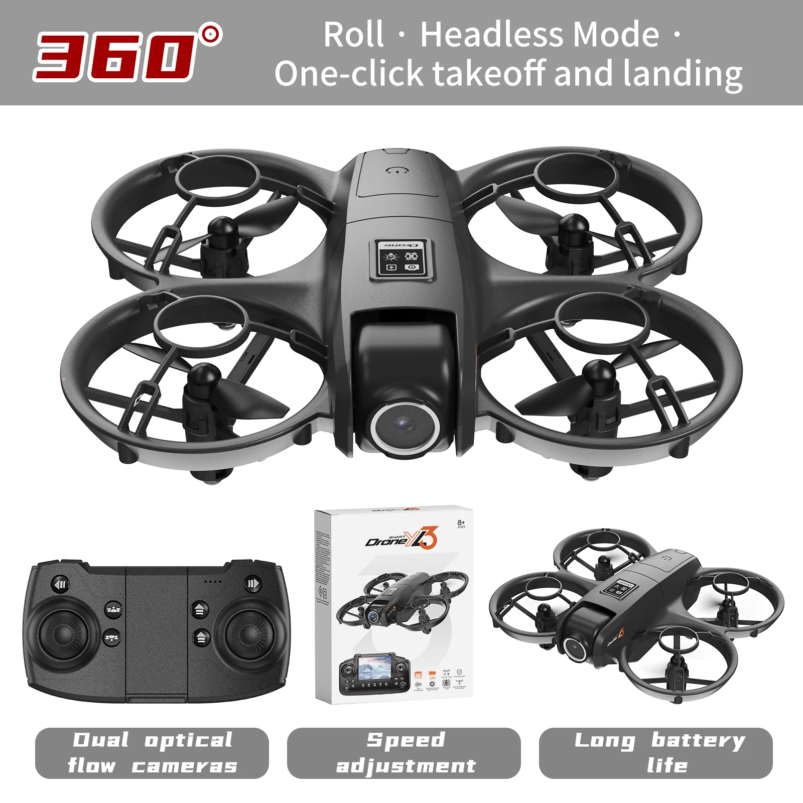 New YL3 RC Drone 8K 1080P Wide - Drone Gps Mount avaliação e preço