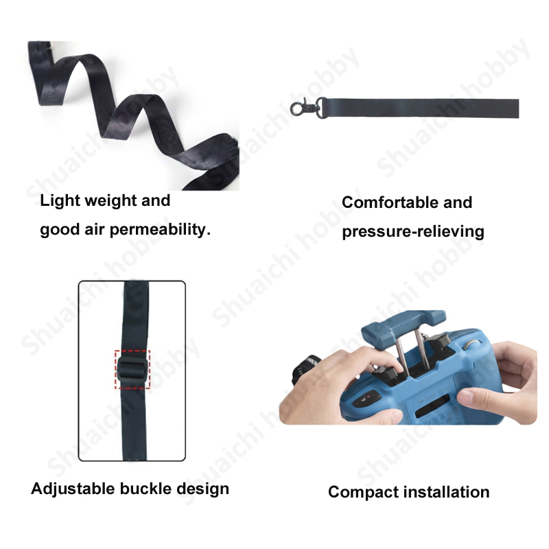 1PCS Remote Controller Adjusta - Drone Battery Strap avaliação e preço