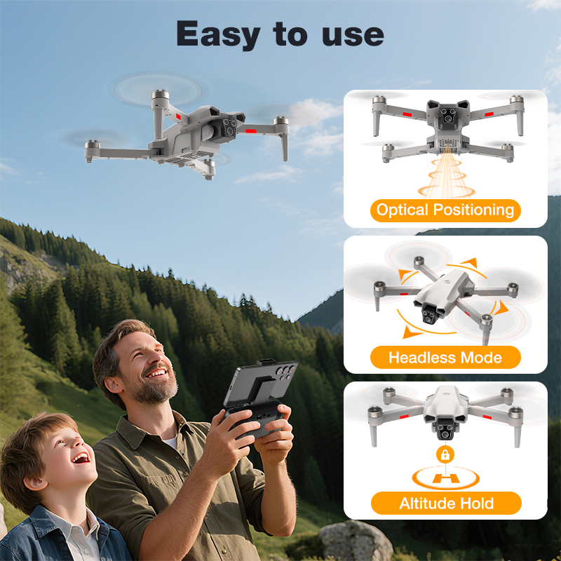 2026 Hot L017 Pro Drone Brushl - Drone Gps Module avaliação e preço