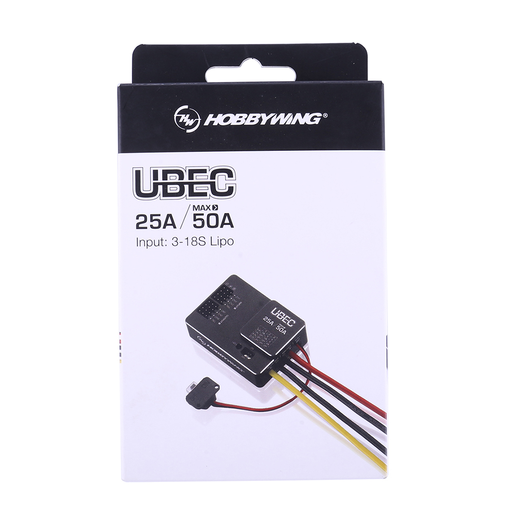 Hobbywing UBEC 25A HV 3-18S Mo - Drone Esc avaliação e preço