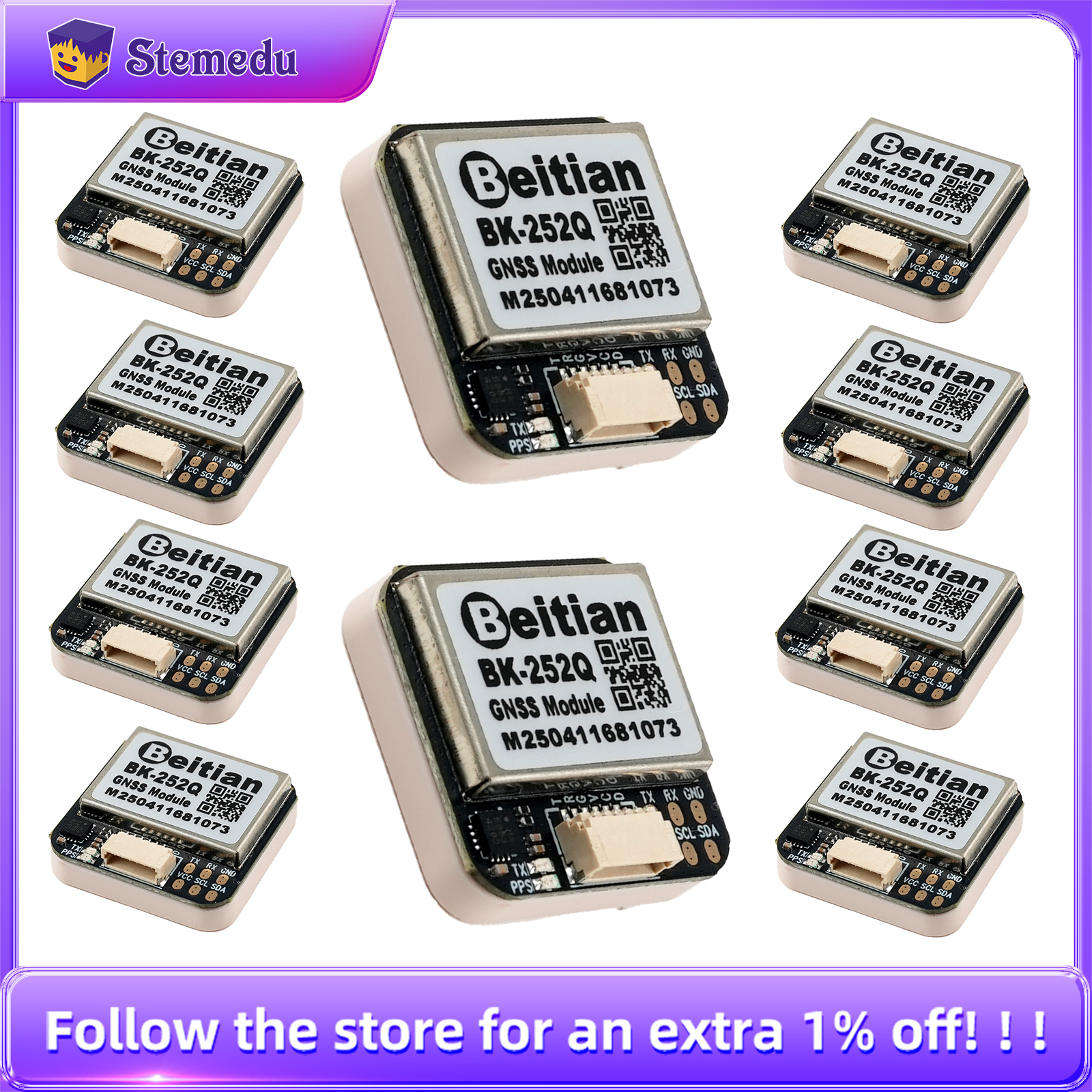 Beitian BK-252Q GPS GNSS Modul - Drone Gps Module avaliação e preço