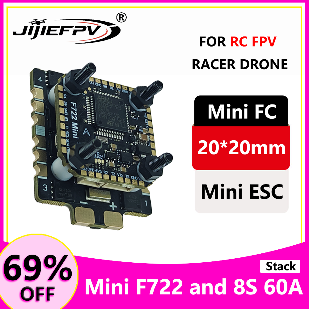 JiJieFPV F7MINI Flying Tower V - Drone Esc avaliação e preço