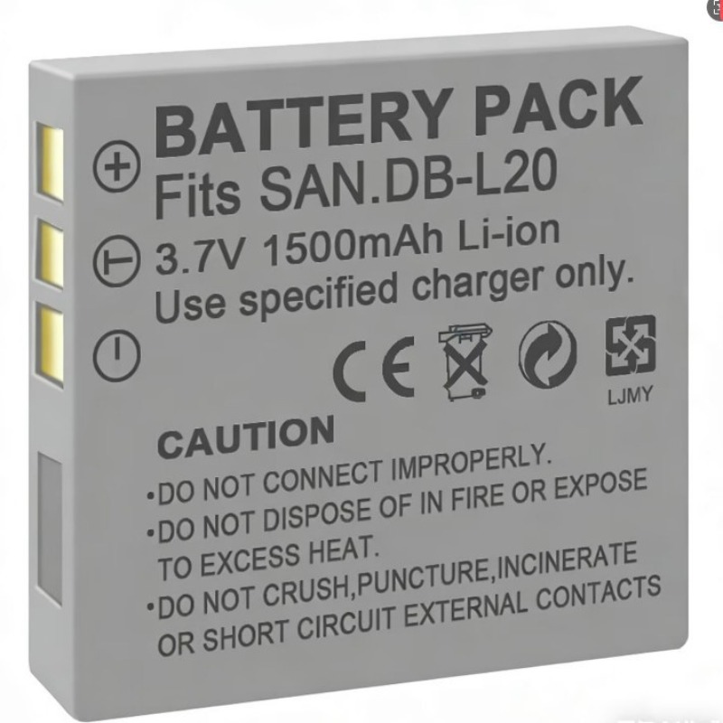 3.7V 1500mah DB-L20 Battery fo - Drone Camera avaliação e preço