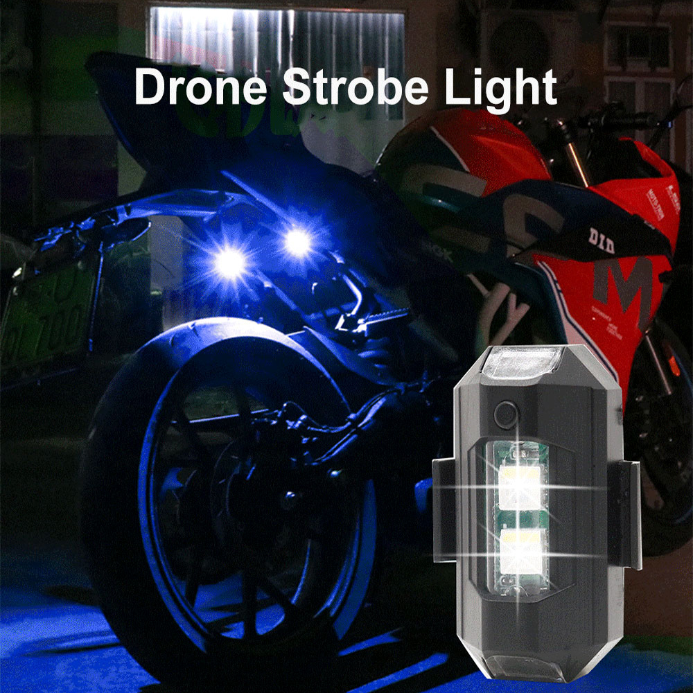 Motorcycle LED RGB Warning Lig - Drone Led Light avaliação e preço