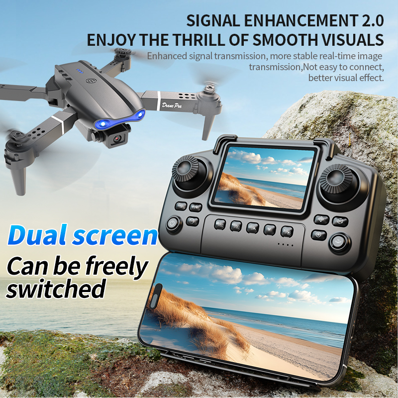 E99 PRO Drone Screen Control A - Drone Charger avaliação e preço