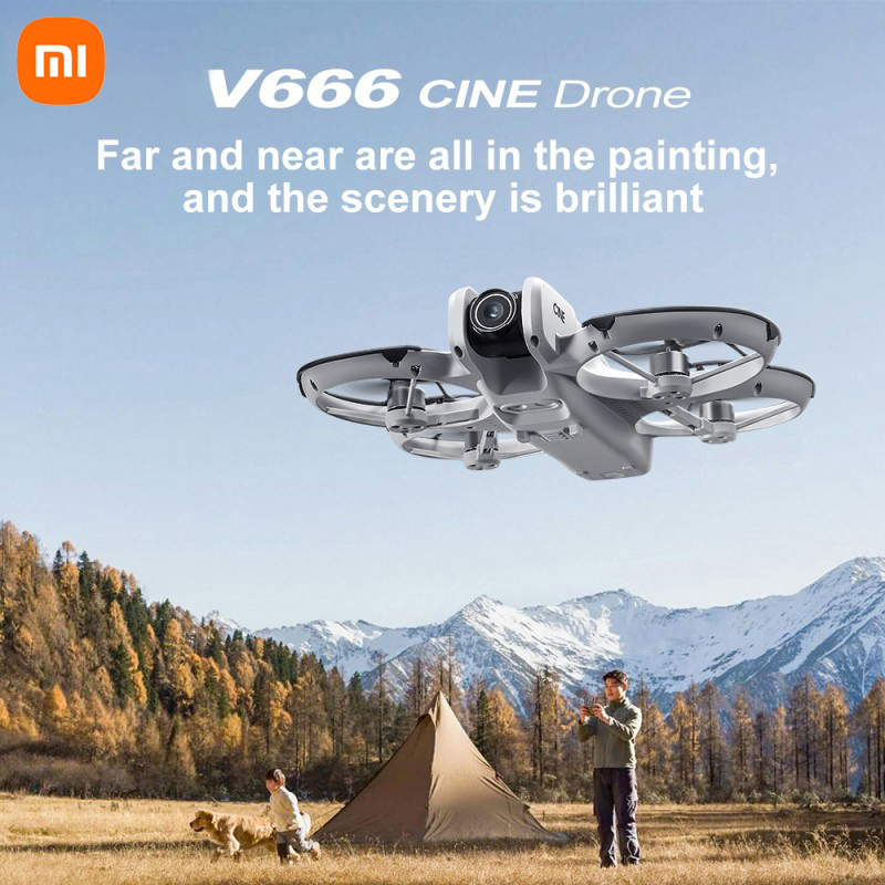 Xiaomi V666 Drone 8K Aerial HD - Drone Gps Module avaliação e preço