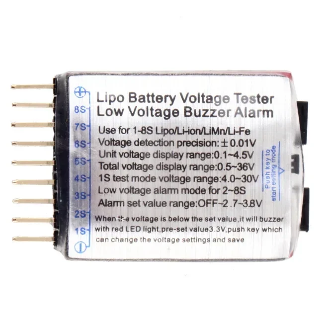 1/2/5PCS RC Voltage Display Ba - Drone Buzzer avaliação e preço