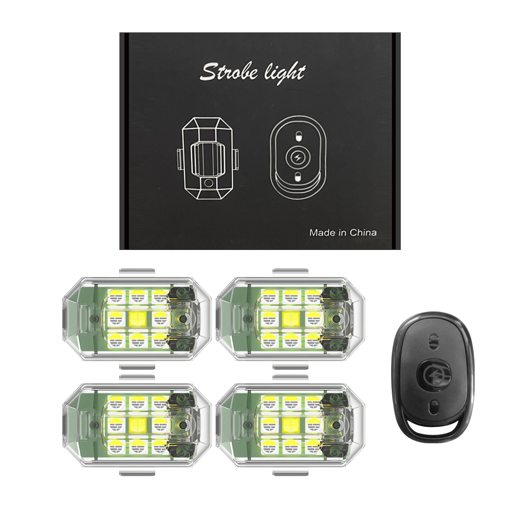 1/2/4pcs Wireless LED Drone St - Drone Led Light avaliação e preço